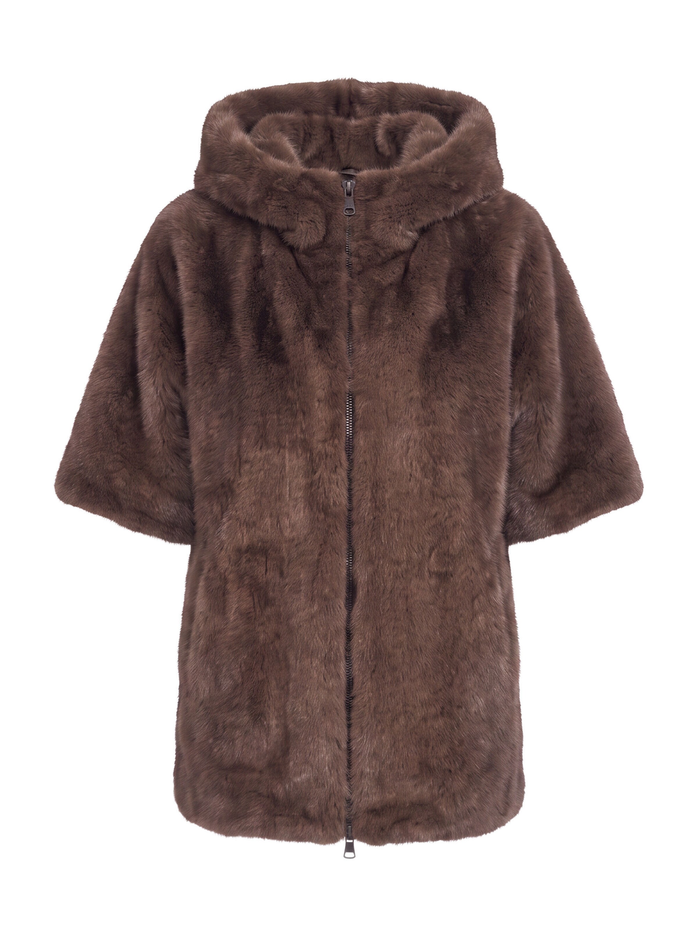 BLONDE No. 8 Bodywarmer in Bruin: voorkant