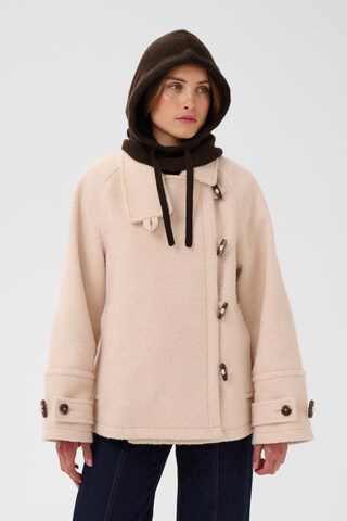 SAINT TROPEZ Muts 'Alullu' in Bruin: voorkant