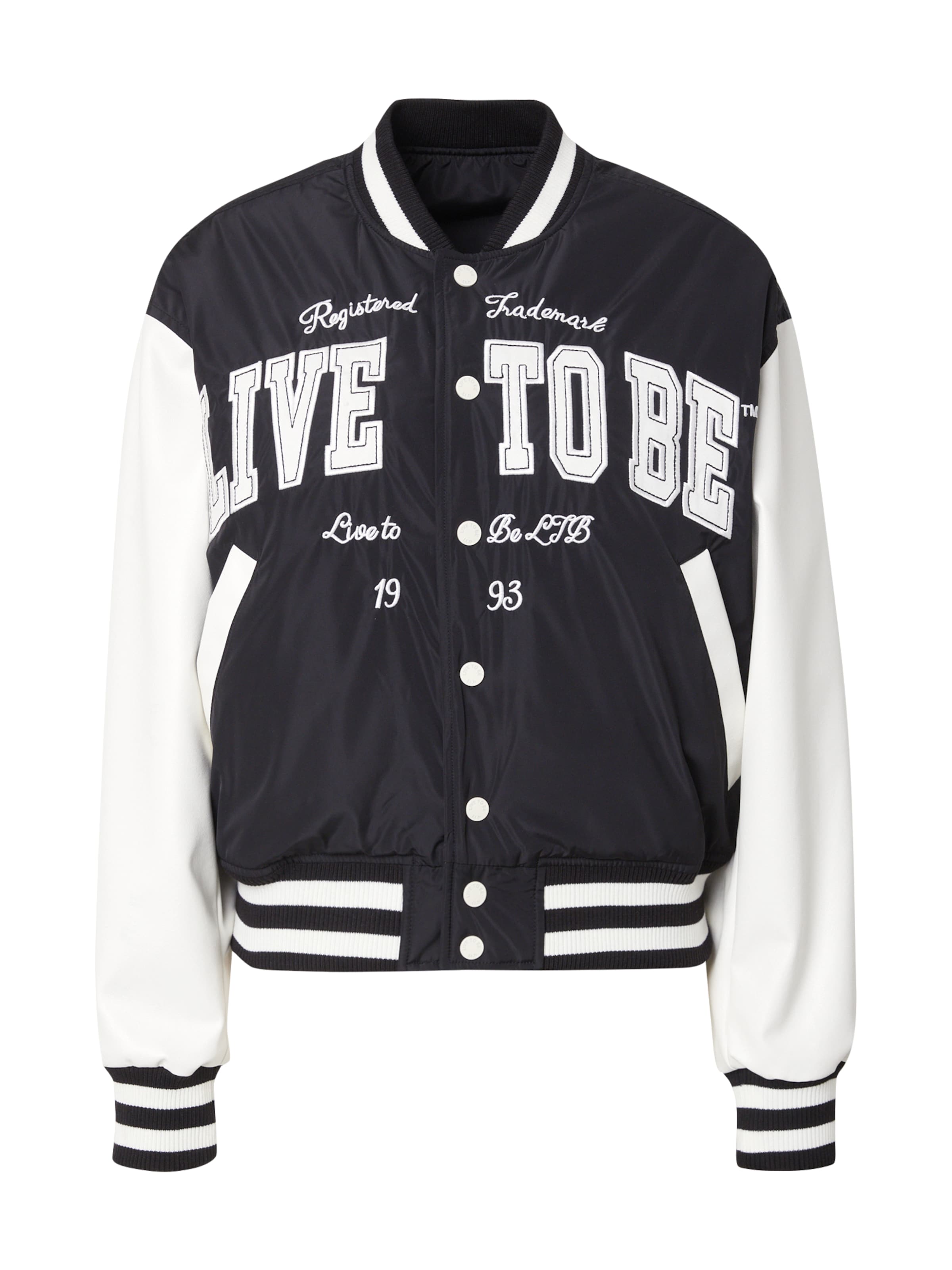 LTB Преходно яке &#x27;BORAKE&#x27; в черно: отпред