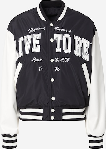 LTBPrijelazna jakna 'BORAKE' - crna boja: prednji dio