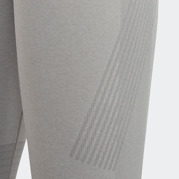 ADIDAS BY STELLA MCCARTNEY Skinny Workout Pants 'Truestrength' in Grey