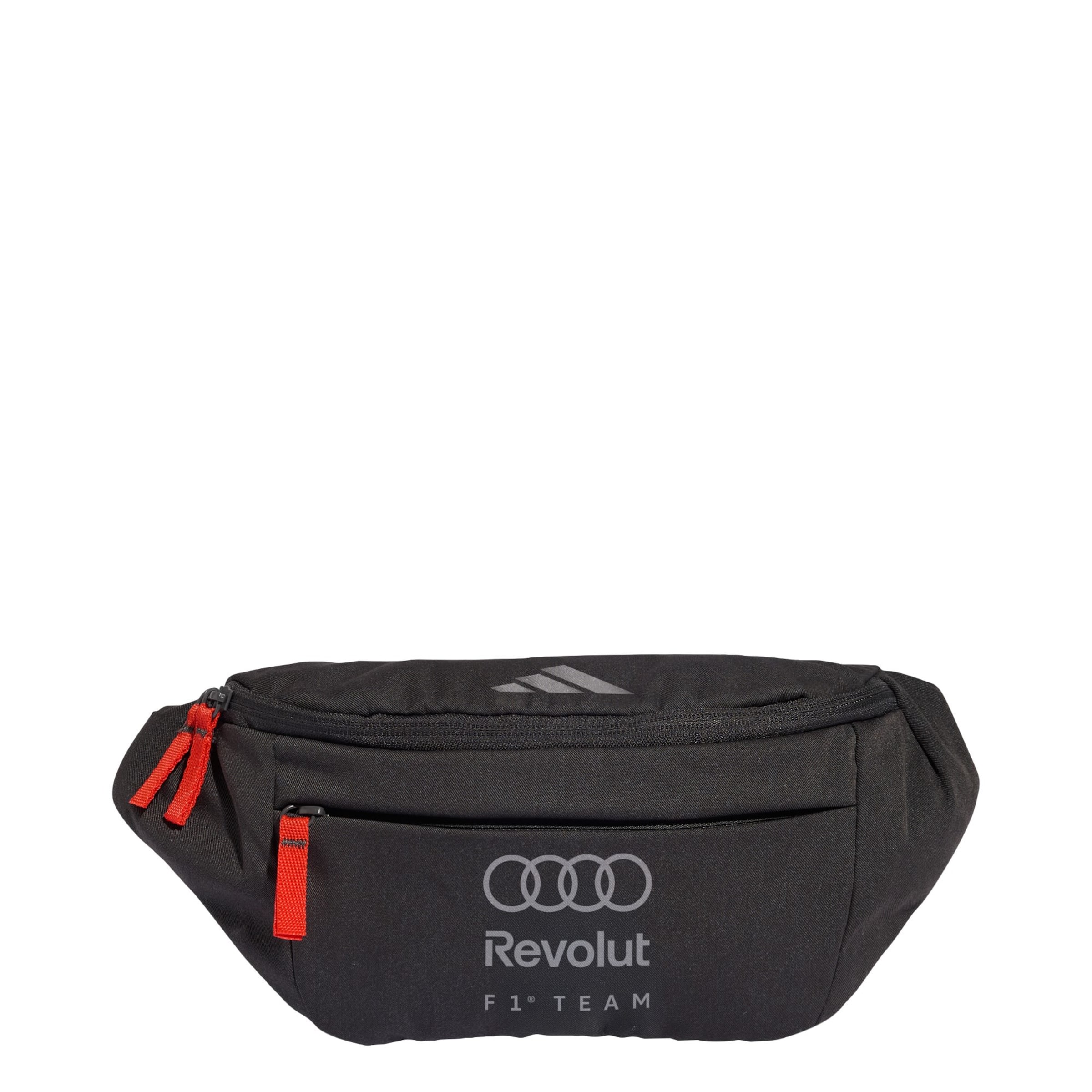 ADIDAS PERFORMANCE Sports belt bag 'Audi Formula One Team' in Black: front
