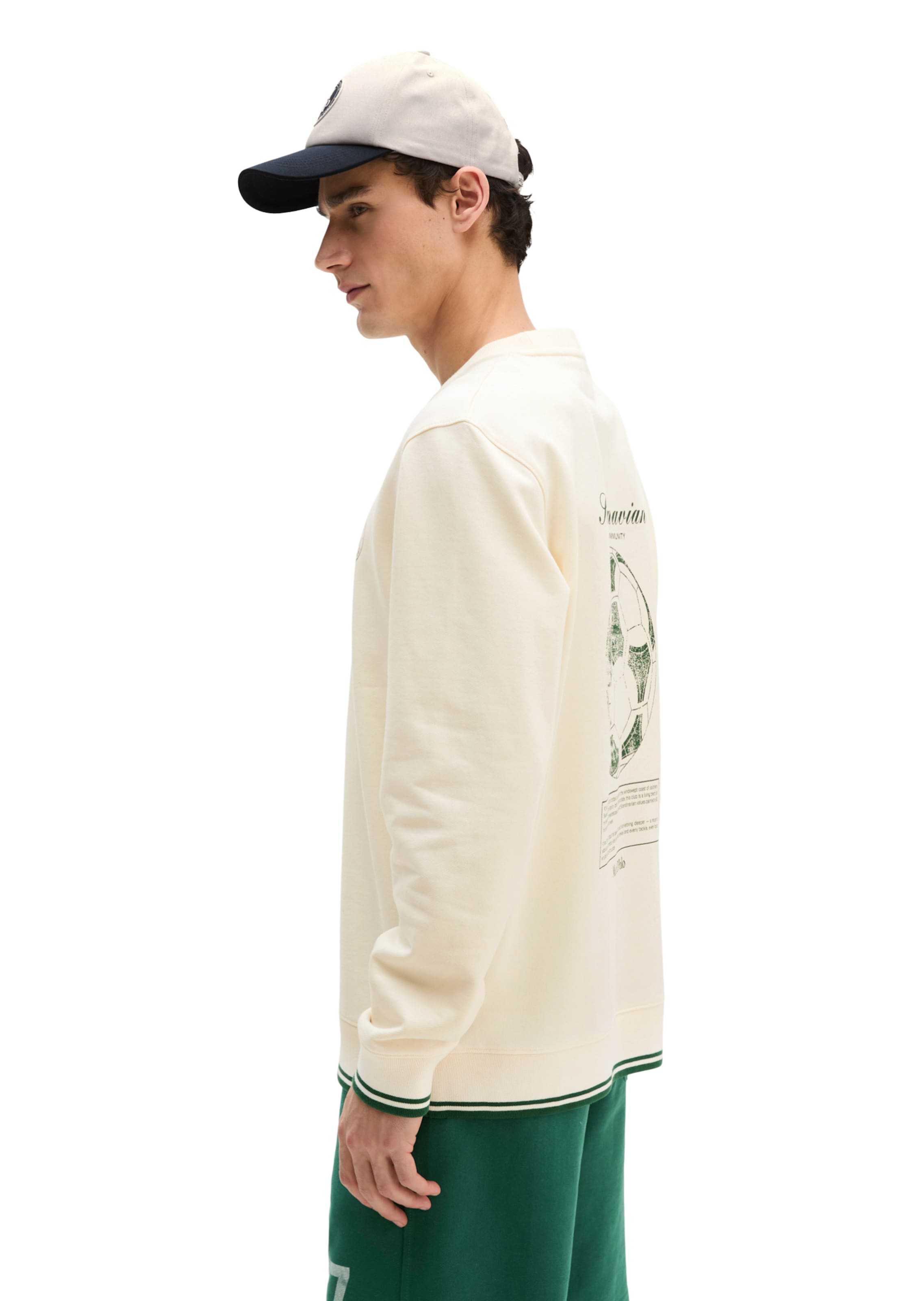 Marc O'Polo Sweatshirt in Beige