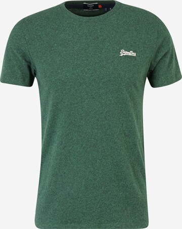 Superdry Shirt in Groen: voorkant