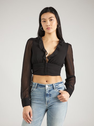 Tally Weijl - Blusa en negro: frente