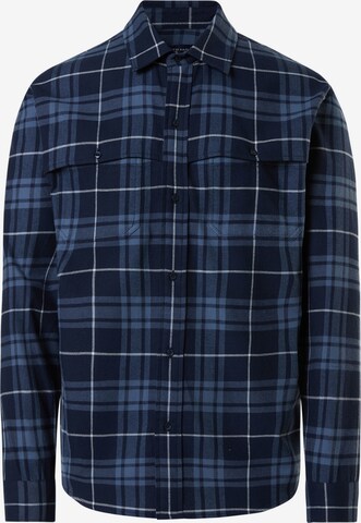 North Sails Button Up Shirt in Blue: front