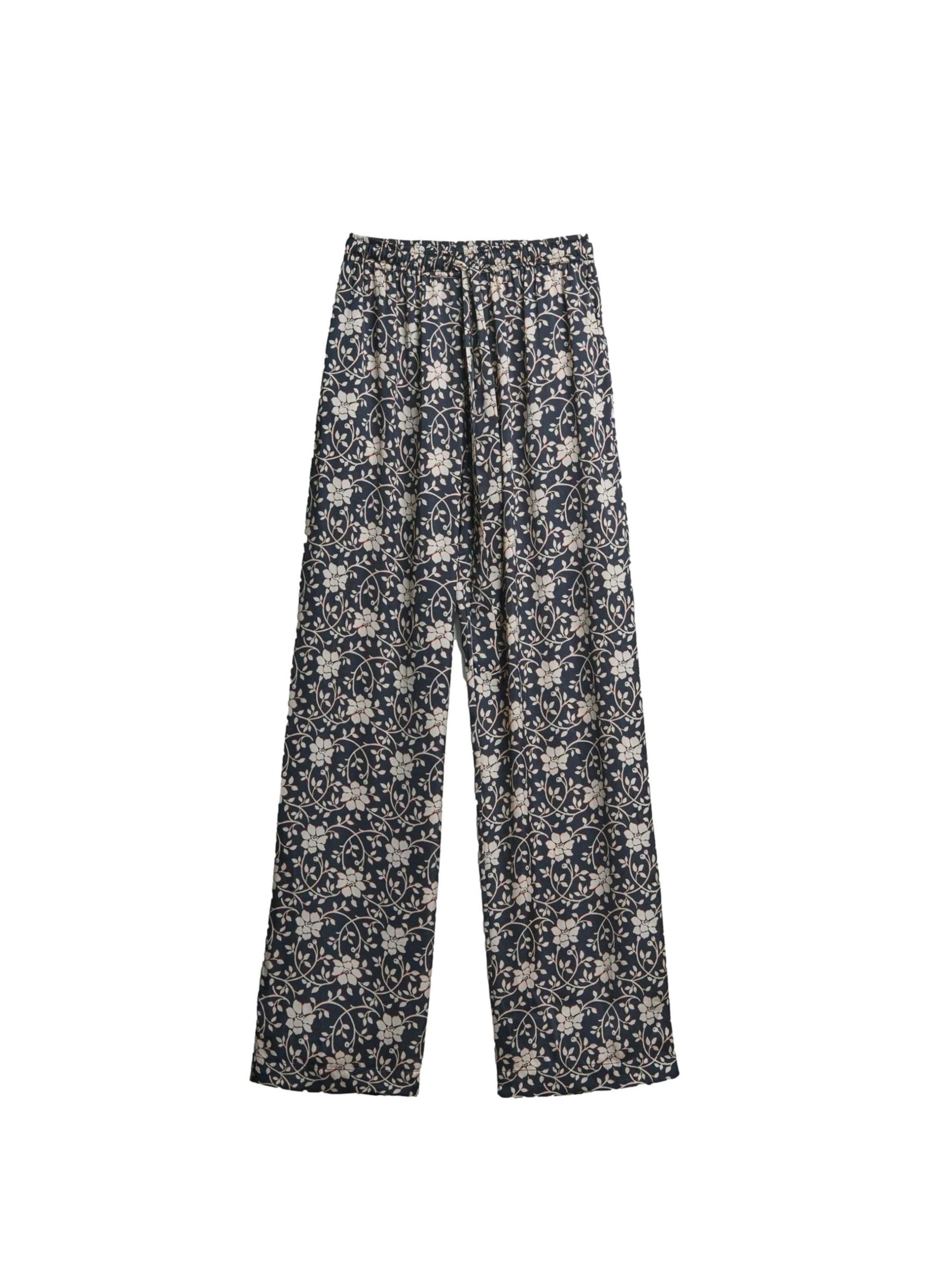 Loosefit Pantalon Bhoem en noir : devant