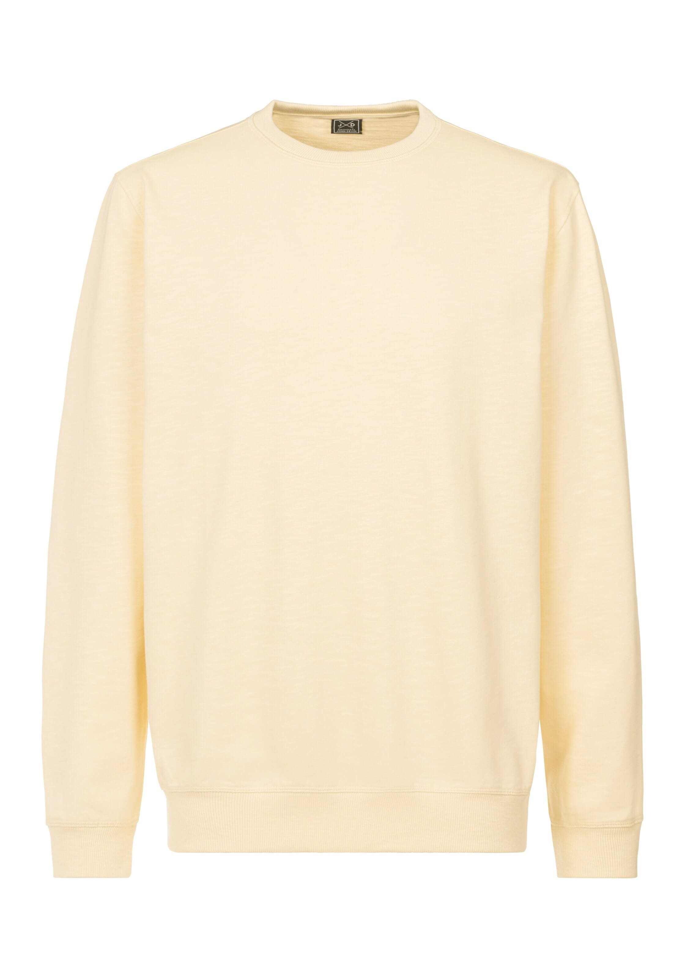 JOHN DEVIN Shirt in Yellow: front