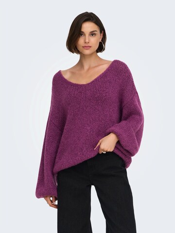 JDY Pullover 'JDYDINEA' in Pink: Vorderseite