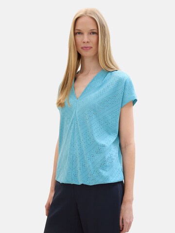 TOM TAILOR Blouse in Blue