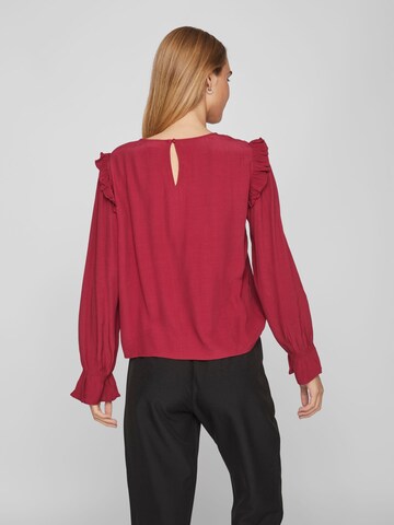 Camicia da donna 'FINI' di VILA in rosso