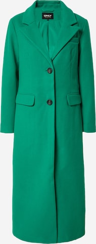 Cappotto di mezza stagione 'Emma' di ONLY in verde: frontale
