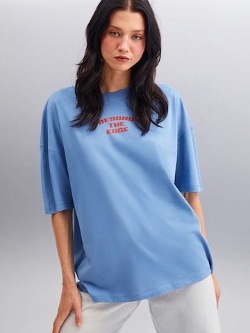 Grimelange Μπλουζάκι σε μπλε: μπροστά