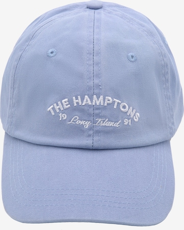 Pull&Bear Cap in Blue: front