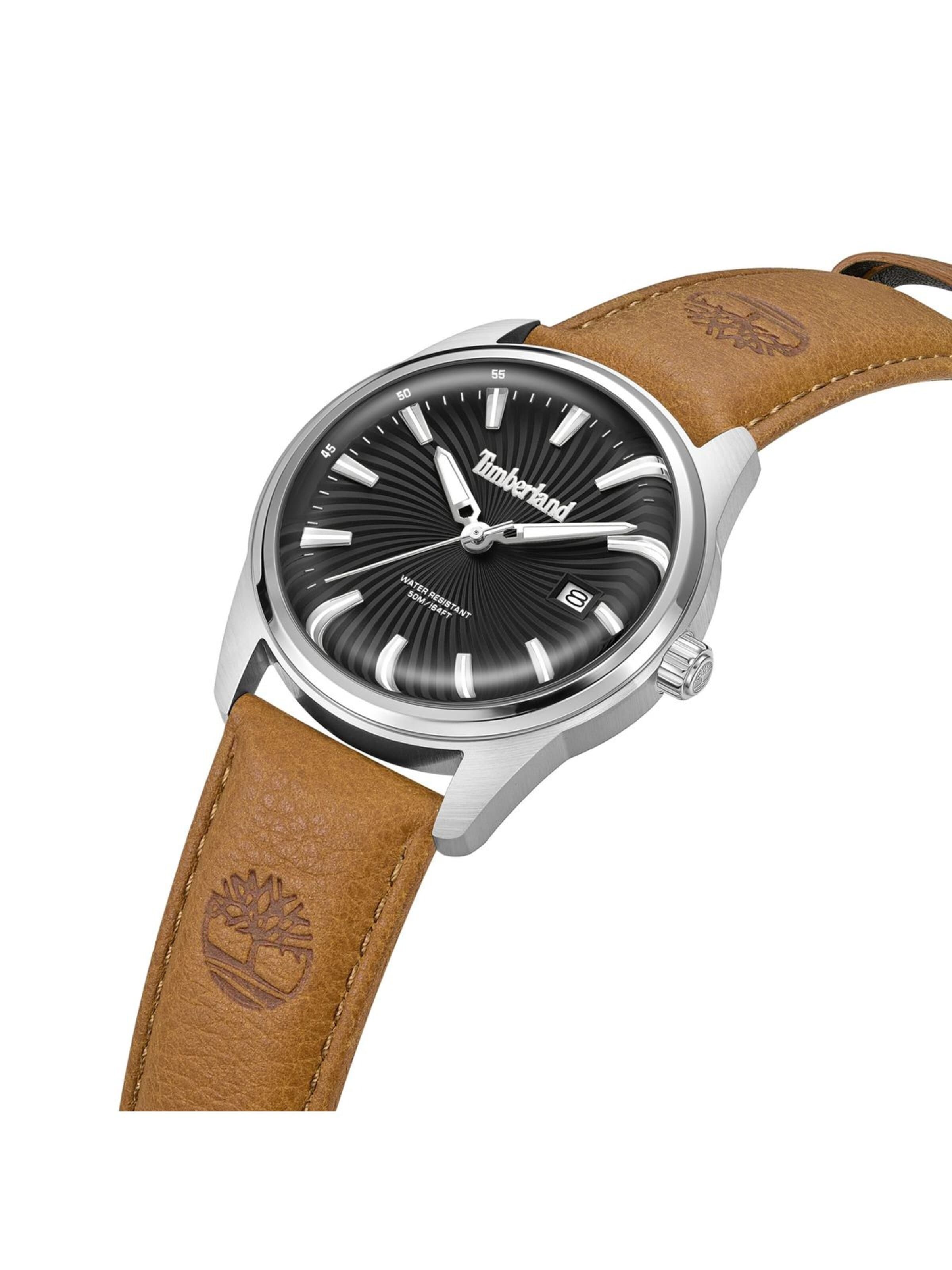 TIMBERLAND Analoguhr‌‌‌‌‌‌‌‌ in Braun