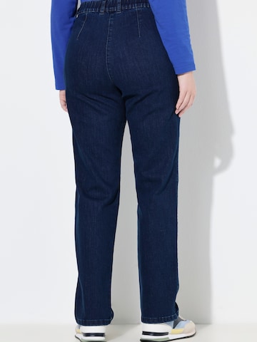 Ulla Popken Обычный Джинсы 'Mony' в Синий