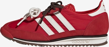 Baskets basses 'SL 72 OG' ADIDAS ORIGINALS en rouge : devant