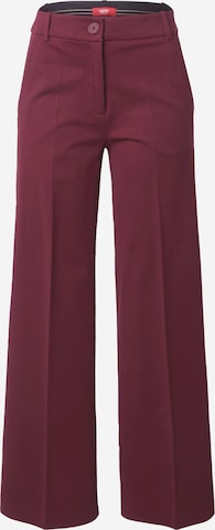Loosefit Pantalon à plis ESPRIT en violet : devant