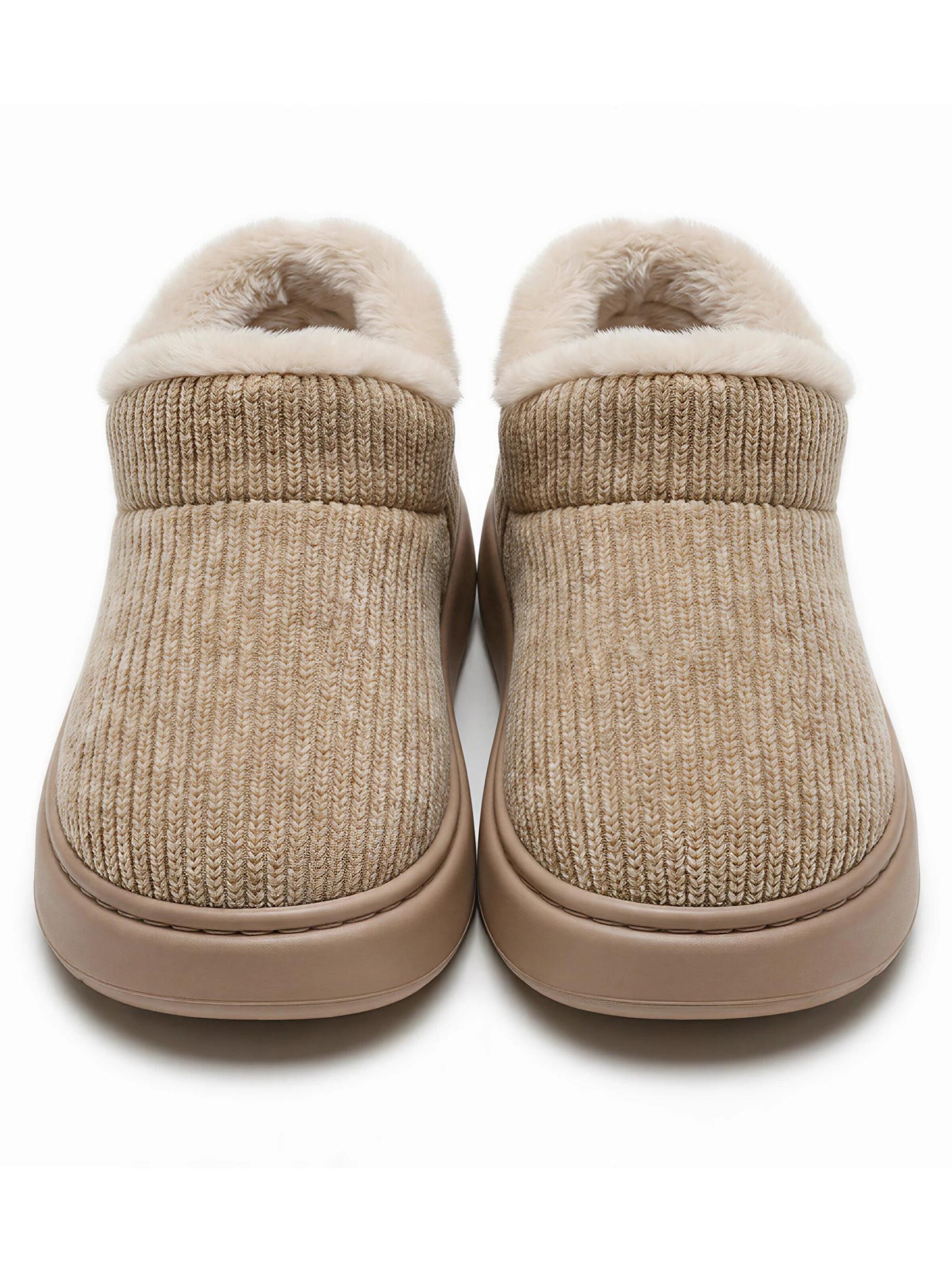 BONVERANO Snow Boots in Beige