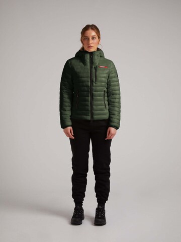 JACK1T Outdoor jacket ' SATEL1TE Kapuzen-Daunenjacke 2.0 ' in Green