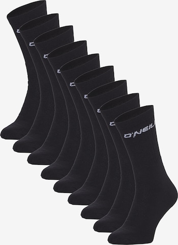 O'NEILL Athletic Socks 'Unisex' in Black: front