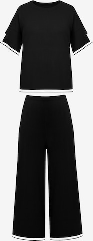 Imily Bela Φόρμα για το σπίτι σε μαύρο: μπροστά