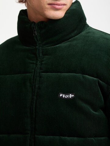 Volcom Between-season jacket 'WALLTZ CORD' in Green