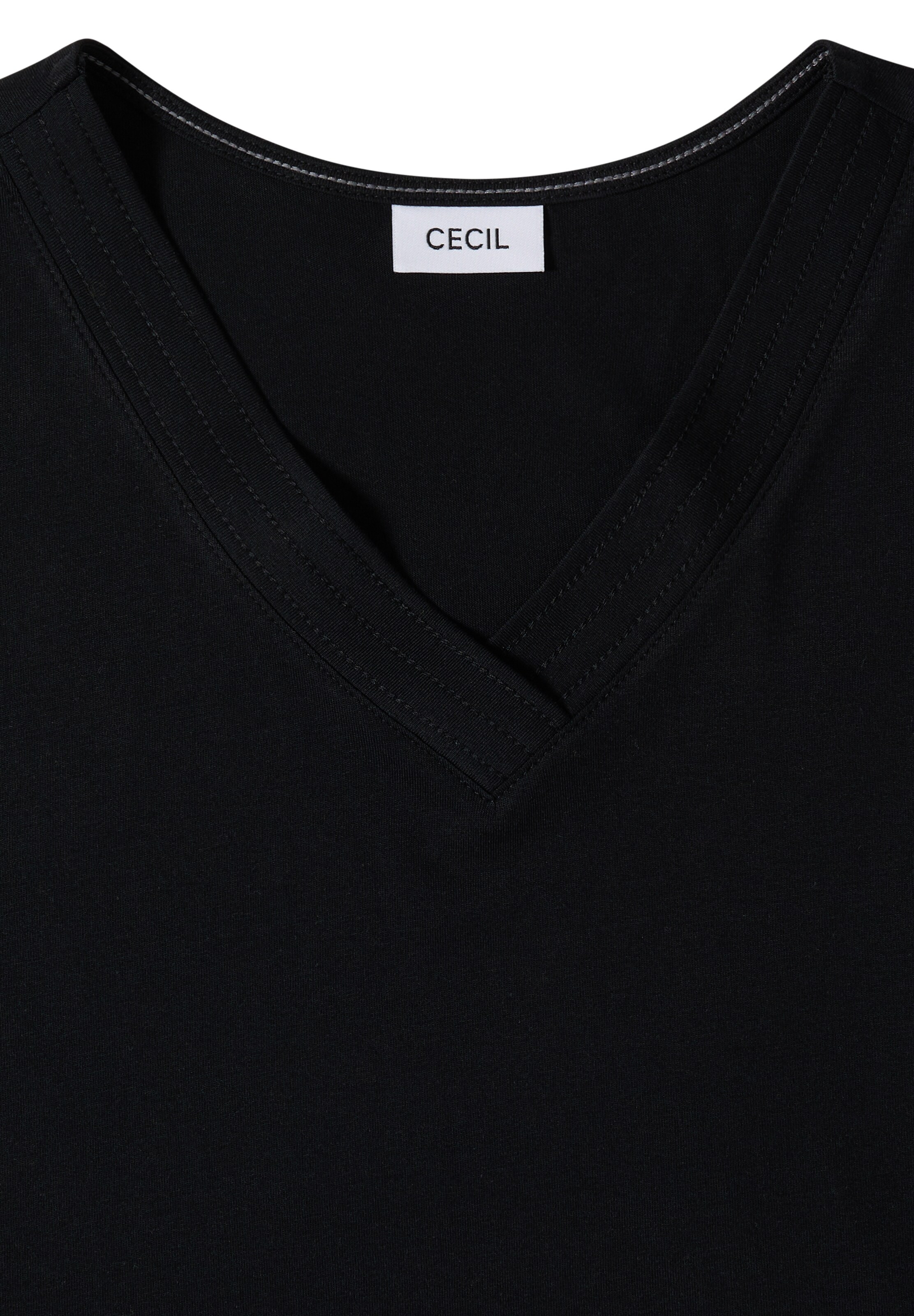 CECIL Shirt in Schwarz