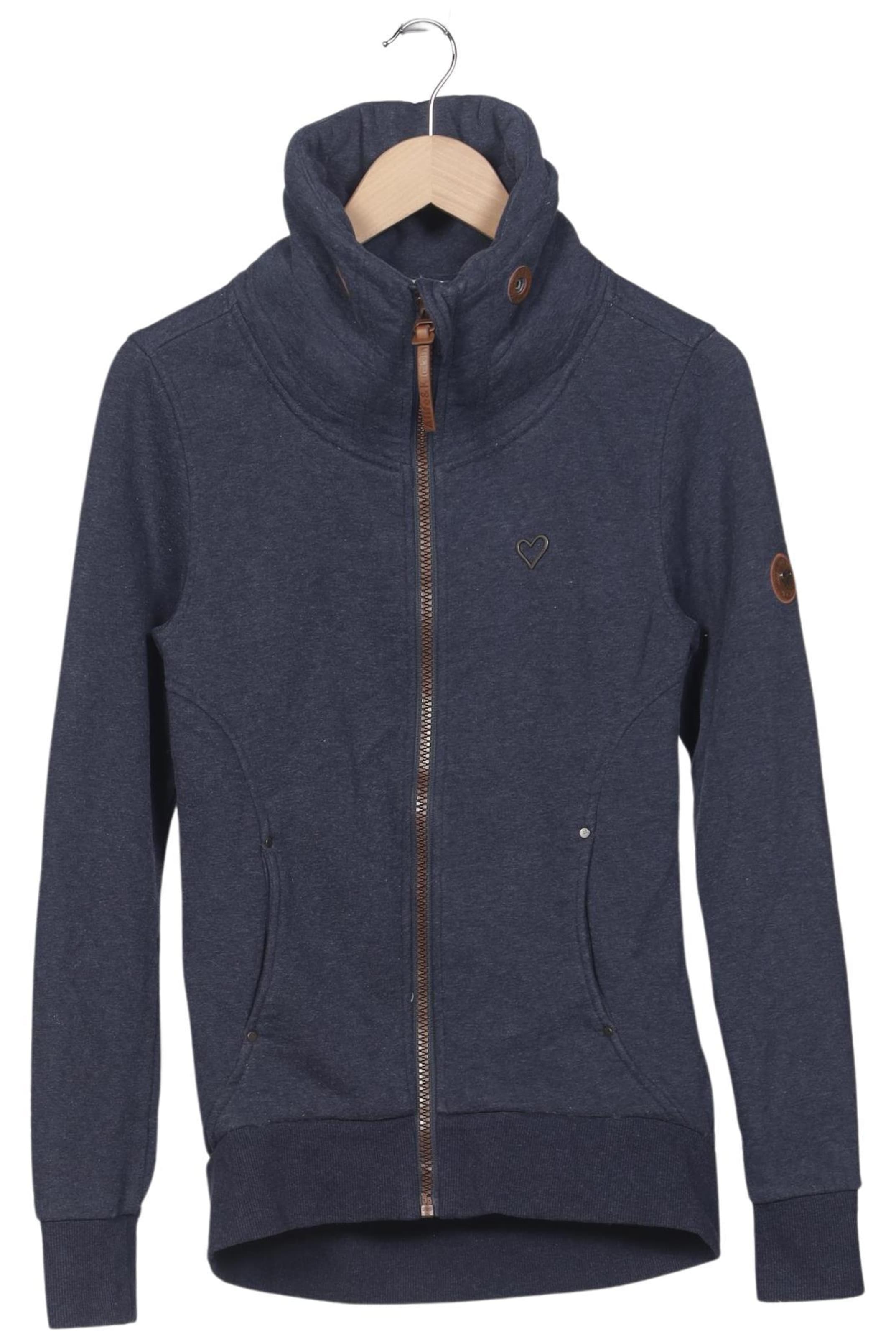 alife & kickin Sweatshirt & Zip-Up Hoodie in S in Blue: front