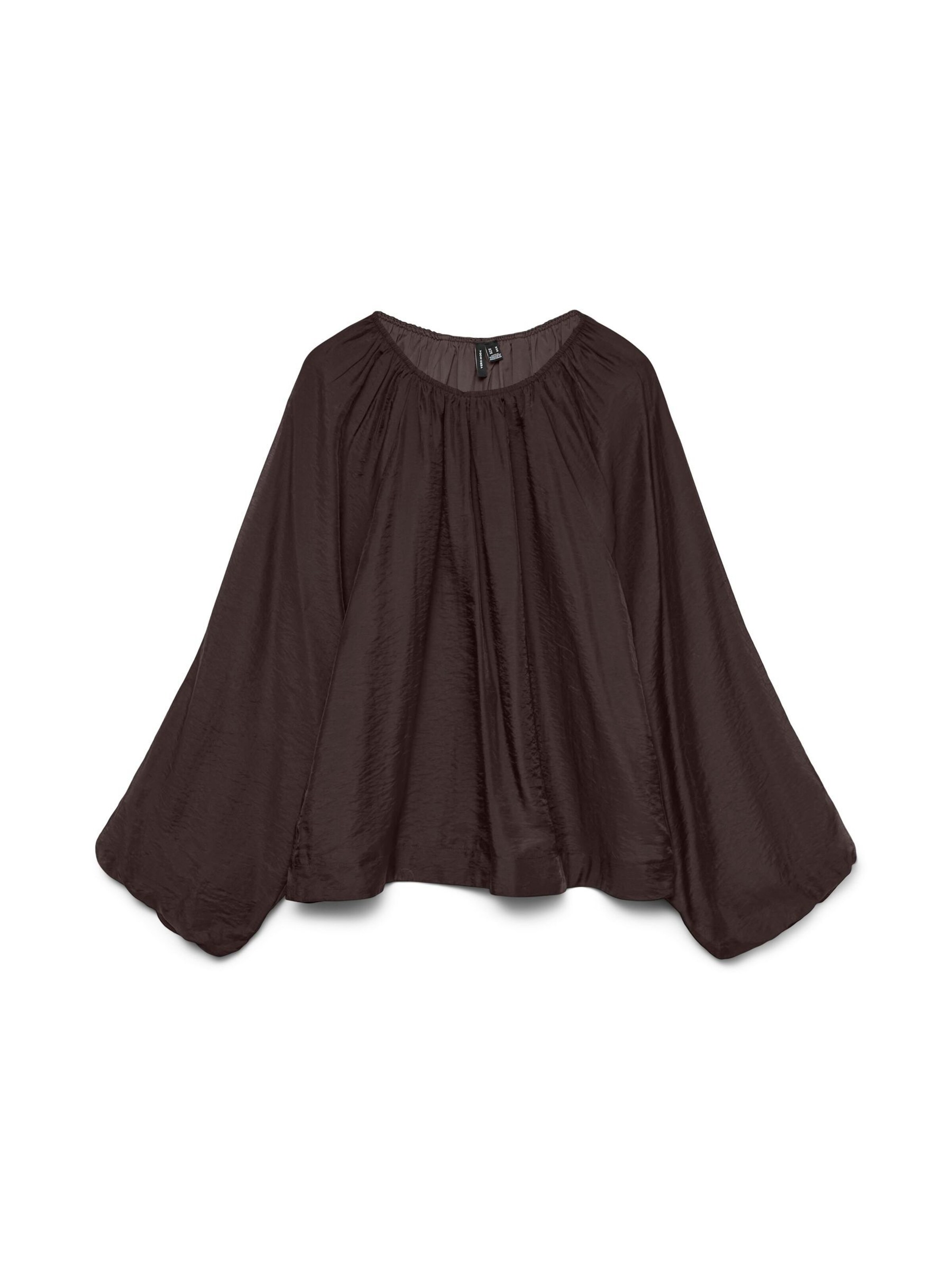 Chemisier 'VMMie' VERO MODA en marron : devant