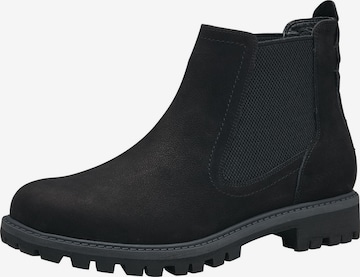 TAMARIS Chelsea Boots in Black: front