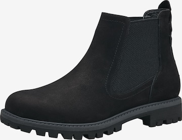 TAMARIS Chelsea boots i svart: framsida