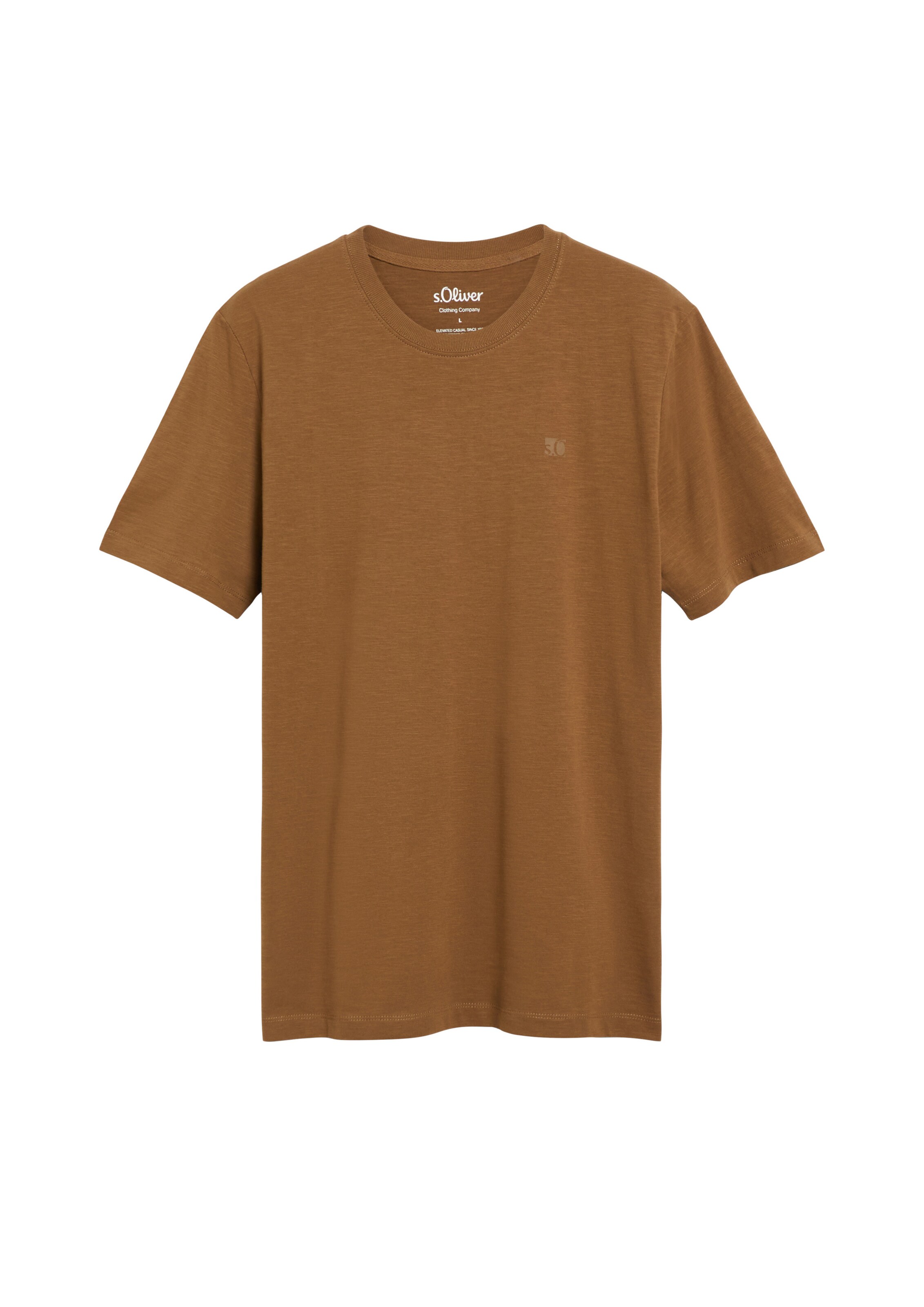 T-Shirt s.Oliver en marron : devant