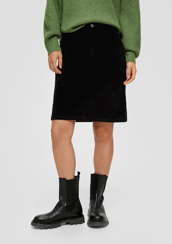 s.Oliver Skirt in Black: front