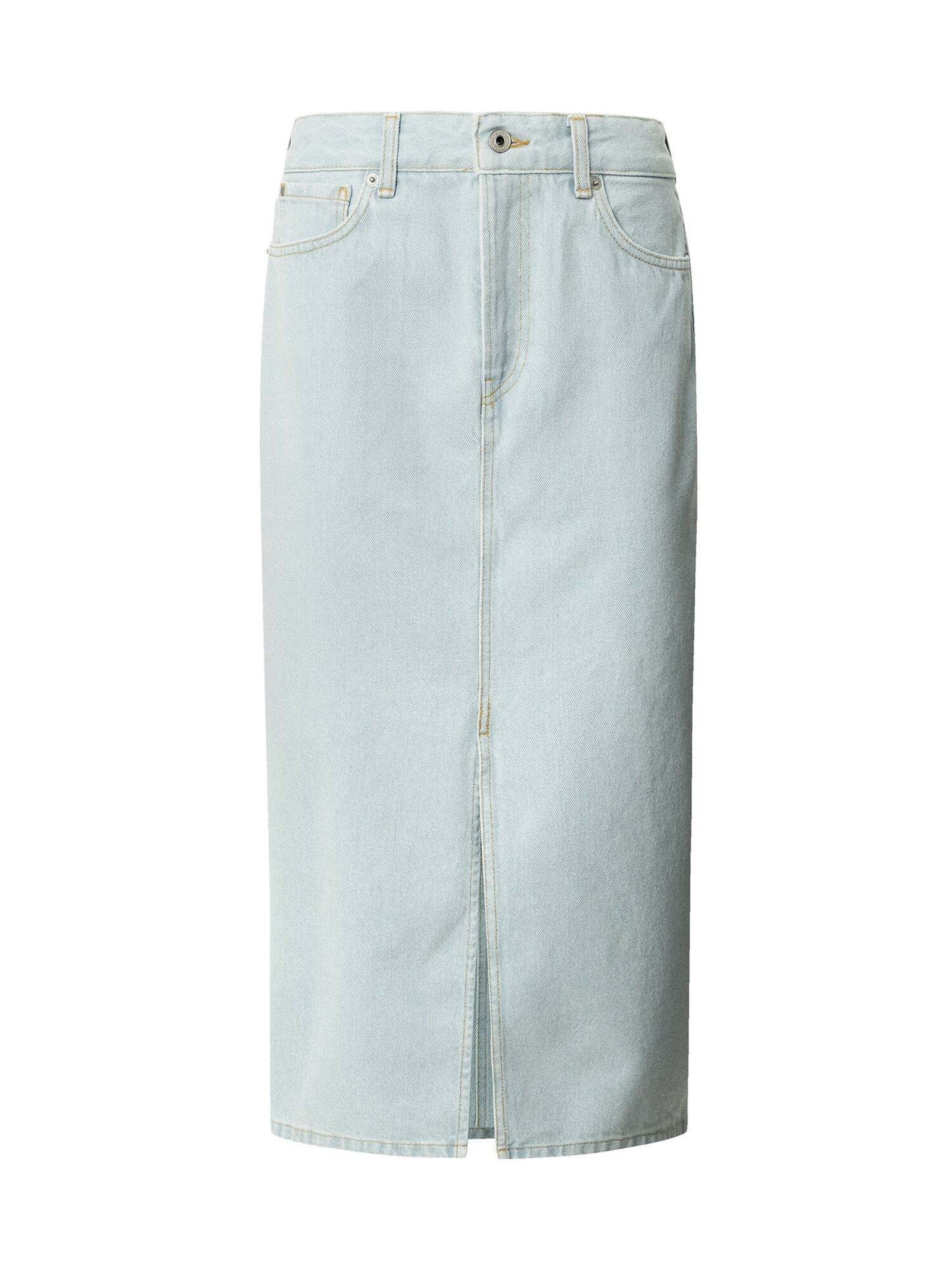 Pepe Jeans Rok in Blauw: voorkant