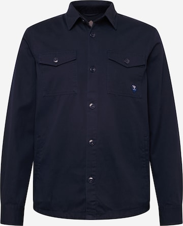 Barbour Beacon Regular fit Button Up Shirt in Blue: front