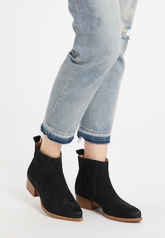 DreiMaster Vintage Chelsea Boots in Black