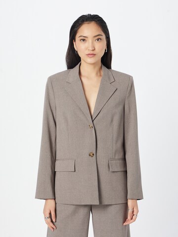 Blazer 'BRIKKA' di minimum in grigio: frontale