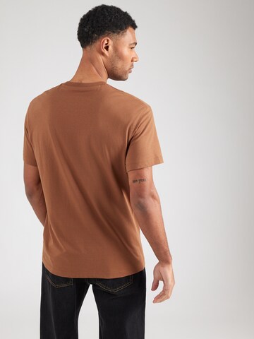 Lee Футболка в Коричневый: сзади