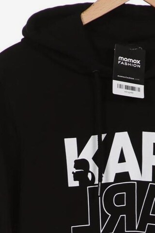 Karl Lagerfeld Kapuzenpullover L in Schwarz