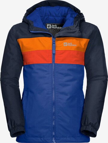 JACK WOLFSKIN Winter Jacket 'FOUR LAKES' in Blue: front