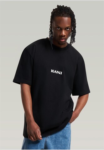 T-Shirt Karl Kani en noir : devant