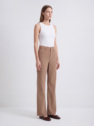 Mavi Wide leg Pants ' MALIBU ' in Brown
