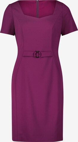 Robe fourreau Vera Mont en violet : devant