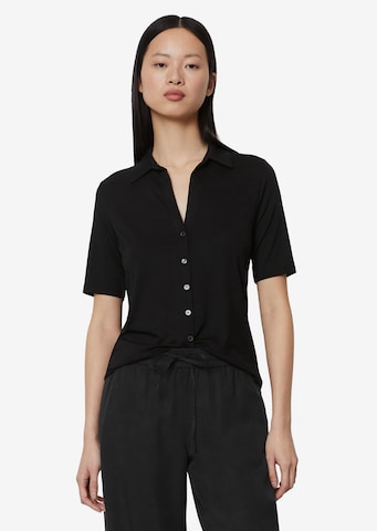 Marc O'Polo Blouse in Zwart: voorkant