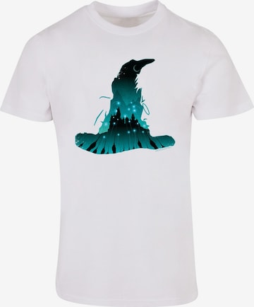 ABSOLUTE CULT Shirt 'Harry Potter' in Wit: voorkant