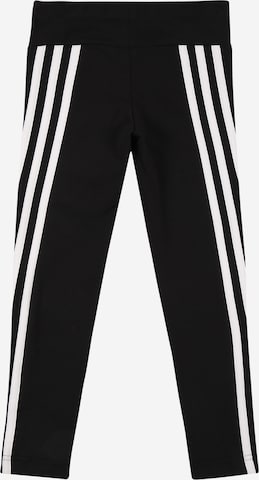 ADIDAS SPORTSWEAR Skinny Workout Pants '3-Stripes ' in Black