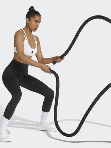 Bustier Soutien-gorge de sport ADIDAS PERFORMANCE en blanc