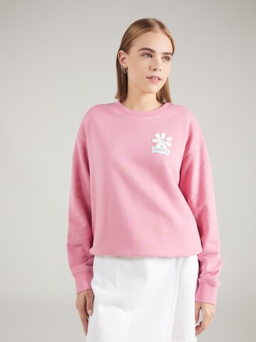 LEVI'S ® Sweatshirt 'Graphic Standard Crew' in Pink: predná strana