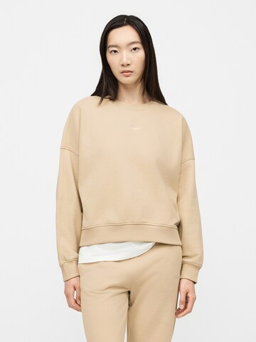 BOSS Bluzka sportowa 'C_Ever' w kolorze beżowy: przód